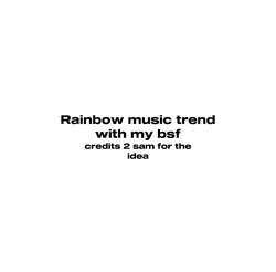 Rainbow music trend