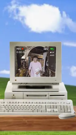 90s computer startup