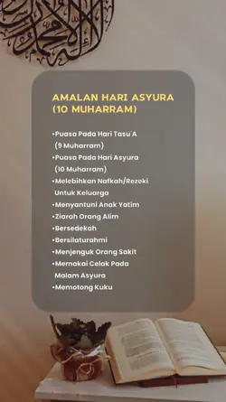 Amalan Hari Asyura