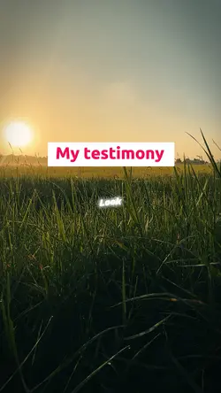 My testimony