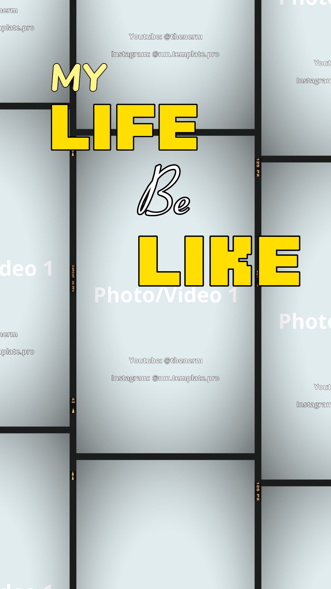 capcut template cover