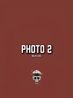 Skull face 3:4