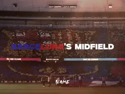 BARCELONA MIDFIELDER