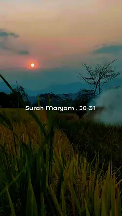 Surah Maryam : 30-31