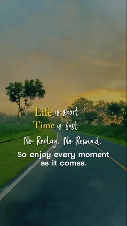 LIFE IS SHORT