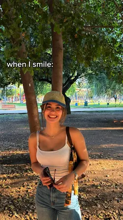 myface when I smile