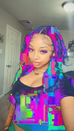 glitch effect trend