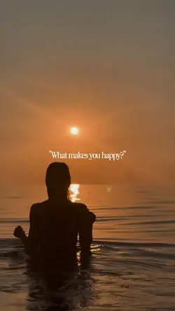 What makes you happy