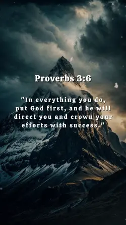 Put God first