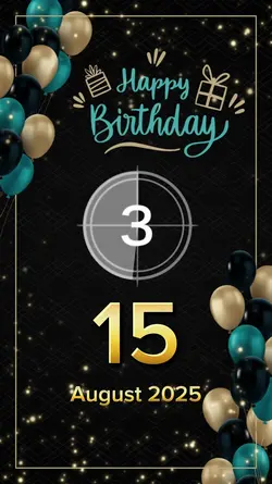 hbd 15 August 2025