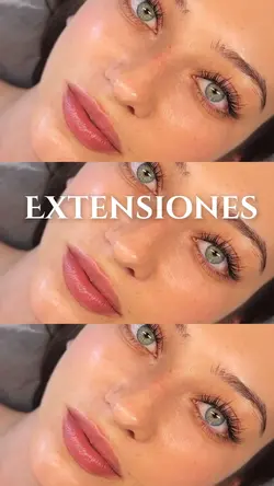 Extensiones pestañas