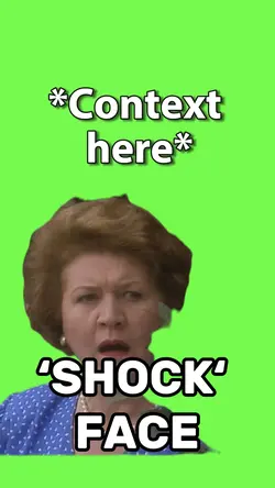 ‘SHOCK’ FACE 😮