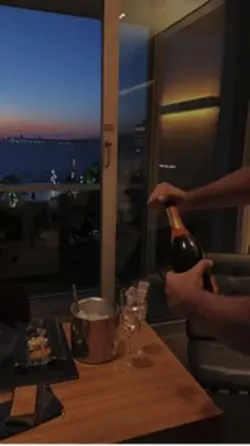 Romantic jazz dinner