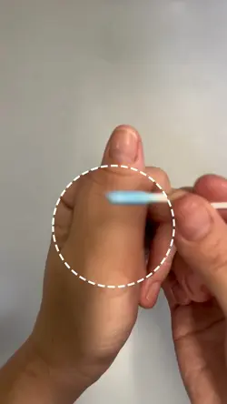 Cotton buds template