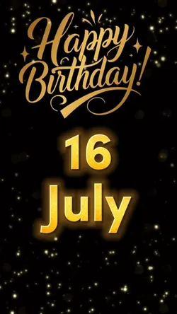Birthday 16 july