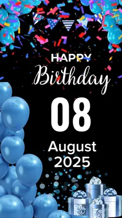 hbd 08 August 2025