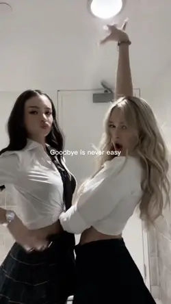 Goodbye is never eas