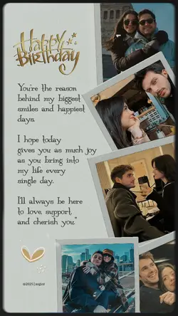 happy birthday, babe