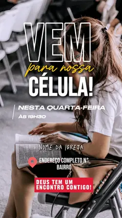 VEM PARA CÉLULA!