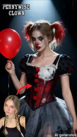 Pennywise clown AI