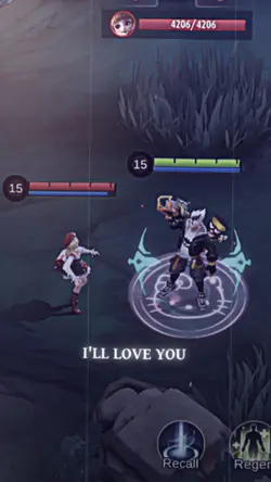 I'll love you till 