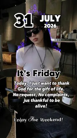 it's Friday