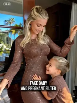 Baby and pregnant