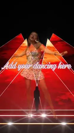 Dancing video effect