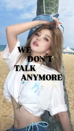WE DONT TALK ANYMORE