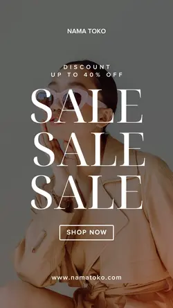 promo : sale diskon