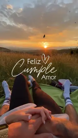 Feliz cumple amor