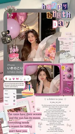 moodboard birthday 