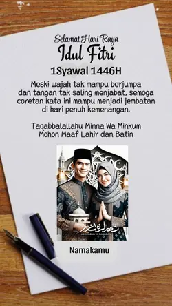 ucapan idul fitri