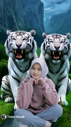  hrimau putih kembar