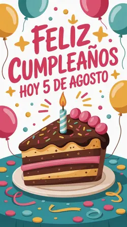 feliz cumpleaños hoy