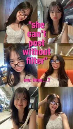 she can’t post…