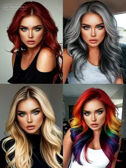 HAIR COLOR CHANGE AI