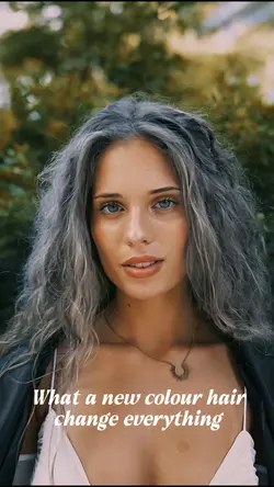 Gray Colour Hair Ai