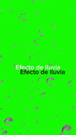 Efecto de lluvia