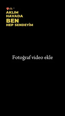 Ben hep sendeyim