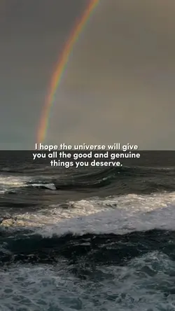 I hope the universe