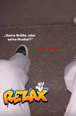 Sein Lächeln. 