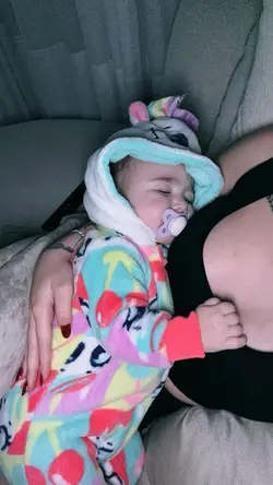 Baby and mommy