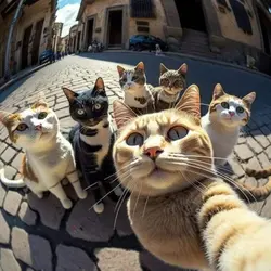 kucing Selfi 