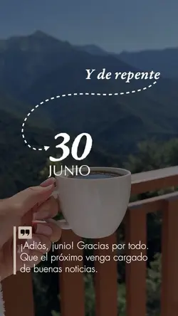 Y de repente
