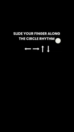 swipe your finger