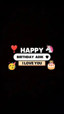 happy birthday adiku