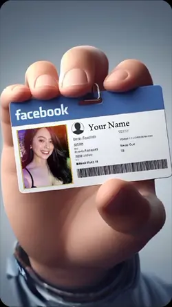 Facebook card