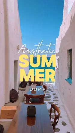 Aesthetic summer