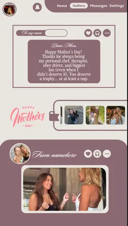 Mother's day gallery